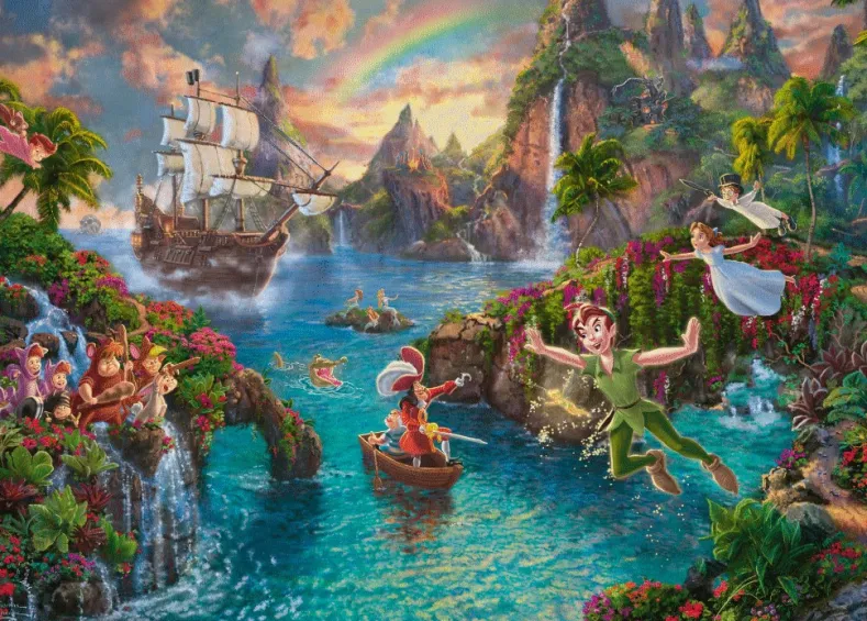 Disney Peter Pan Puzzel (1000 stukjes)