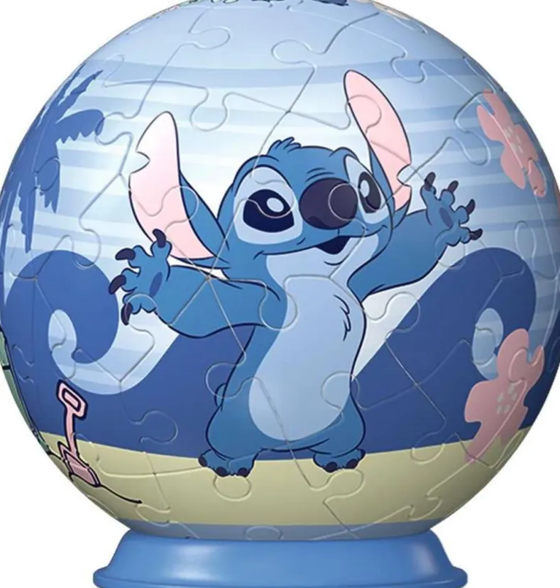 Disney Stitch Cuddles 3D Puzzelbal (55 stukjes)