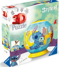 Disney Stitch 3D Puzzelbal (73 stukjes)