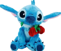 Disney - Stitch met Roos Knuffel (25cm)