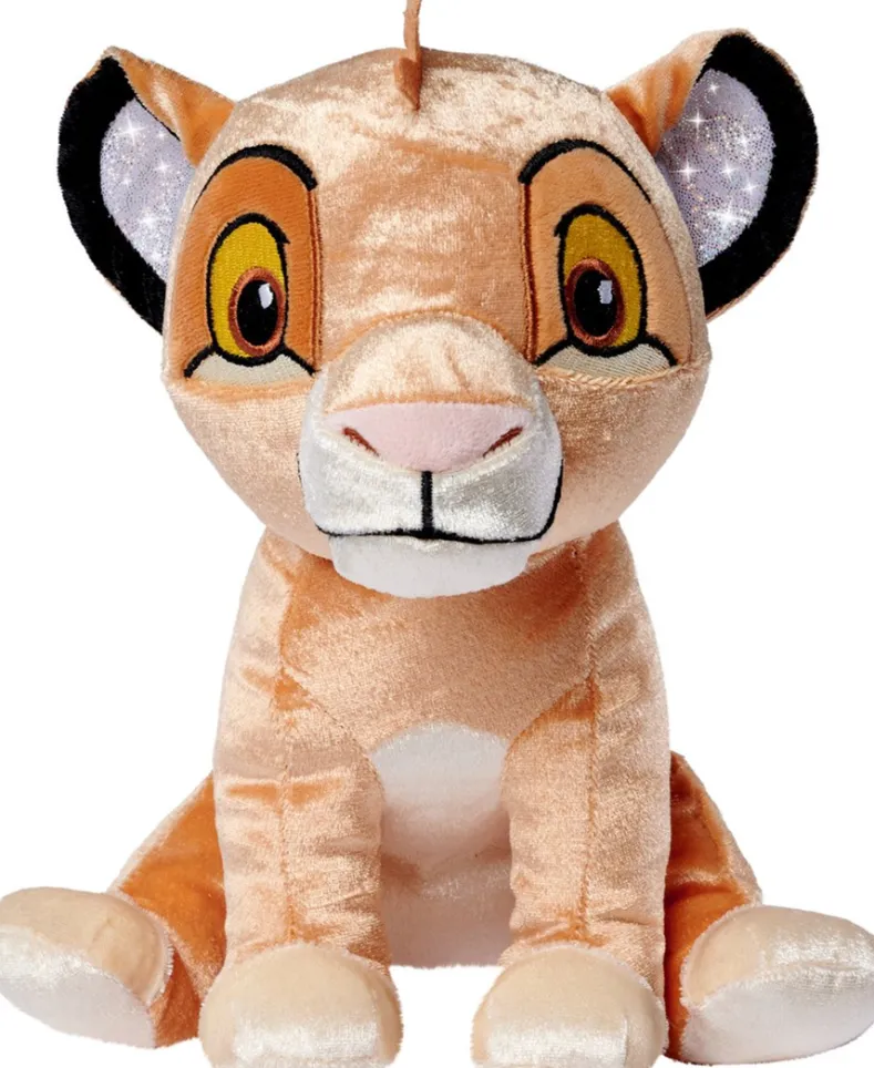 Disney 100th - Platinum Simba Pluche Knuffel (25cm)