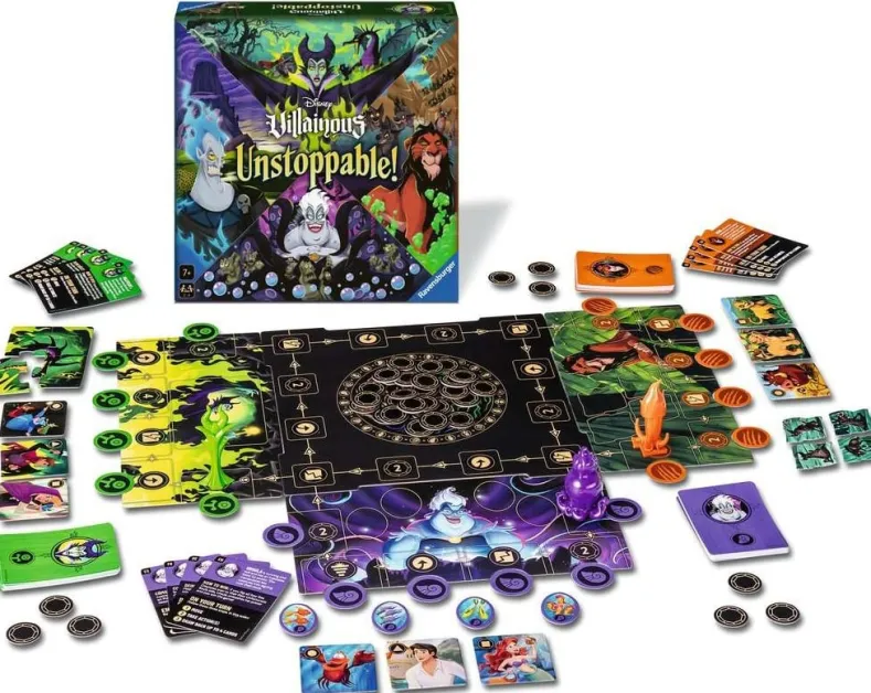 Disney Villainous - Unstoppable Bordspel (Engelse versie)
