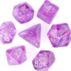 Dobbelstenen Set - Purpelicous Candy (7-delig)