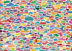 387 Dogs & One Cat Puzzel (300 stukjes)