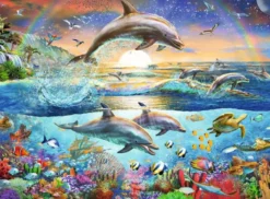 Dolfijnenparadijs Puzzel (300 XXL stukjes)