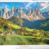 Dolomites Mountains, Alto A Puzzel (1000 stukjes)