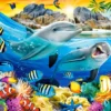 Dolphins in the Tropics Puzzel (1000 stukjes)