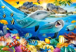 Dolphins in the Tropics Puzzel (1000 stukjes)