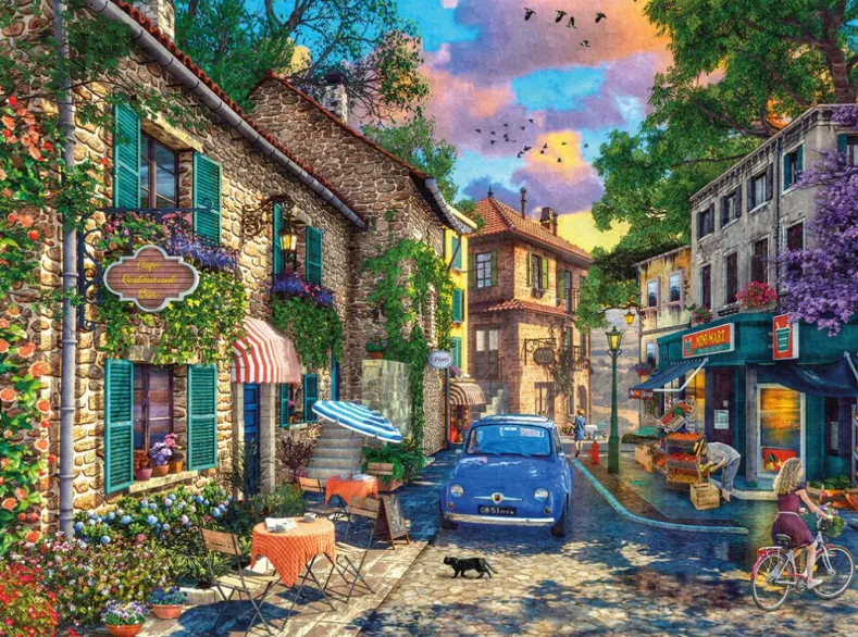 Dominic Davison - Morning in the Med Puzzel (500XL stukjes)