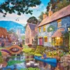 Dominic Davison - Tea on the River Puzzel (500 stukjes)