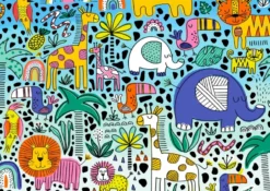 Doodle Safari Puzzel (1000 stukjes)