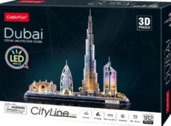 3D Puzzel - Dubai LED (182 stukjes)