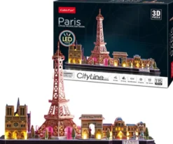 3D Puzzel - Paris LED (115 stukjes)