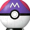 3D Puzzel - Pokemon Masterball (54 stukjes)