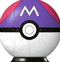 3D Puzzel - Pokemon Masterball (54 stukjes)