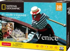 3D Puzzel - St. Marco Venetie (107 stukjes)