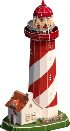 3D Puzzel - Vuurtoren LED (51 stukjes)