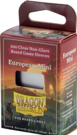 Dragon Shield Board Games Sleeves Non Glare - European Mini (45x68mm)