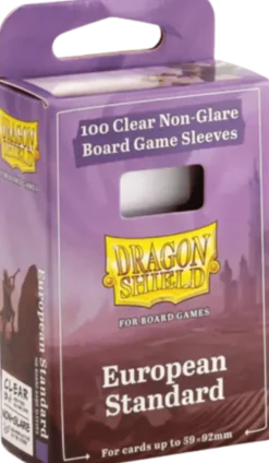 Dragon Shield Board Games Sleeves Non Glare - European Standard (59x92mm)