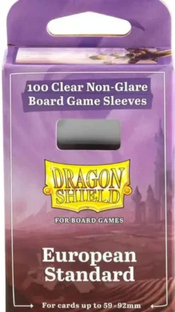 Dragon Shield Board Games Sleeves Non Glare - European Standard (59x92mm)