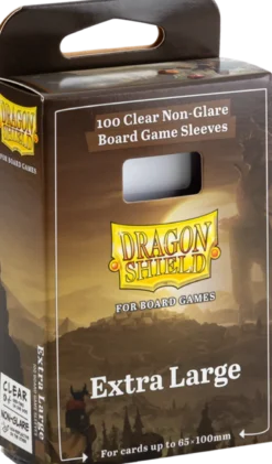 Dragon Shield Board Games Sleeves Non Glare - Extra Large (65x100mm)