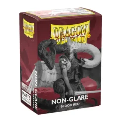 Dragon Shield - DS Non-Glare Matte Red (100 sleeves)