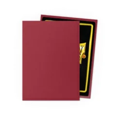 Dragon Shield - DS Non-Glare Matte Red (100 sleeves)