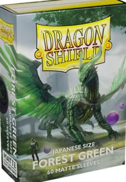 Dragon Shield Matte Japanese (59x86mm) 60 Sleeves - Jade Forest