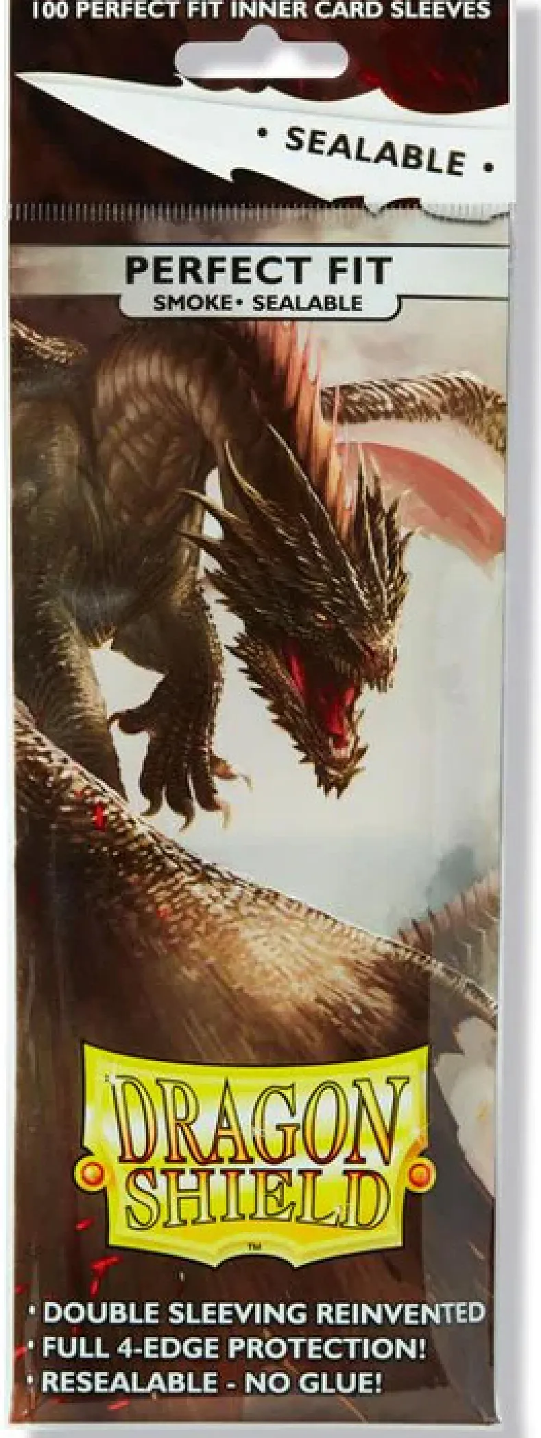 Dragon Shield - Perfect Fit - Smoke Sealable (100 sleeves)