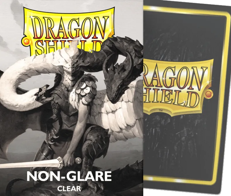 Dragon Shield Sleeves Non Glare - Matte Clear (63x88mm)