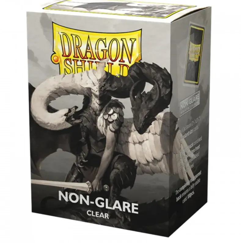 Dragon Shield Sleeves Non Glare - Matte Clear (63x88mm)
