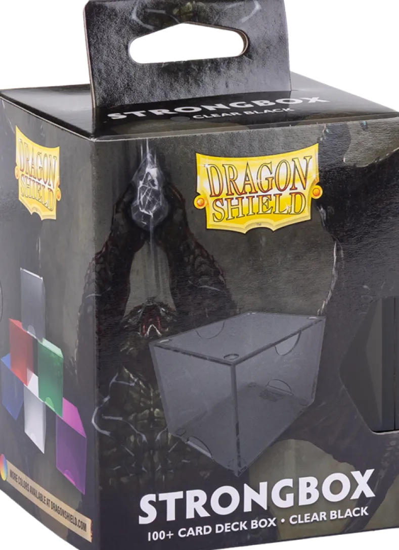 Dragon Shield Strongbox - Clear Black