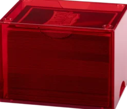 Dragon Shield Strongbox - Clear Red