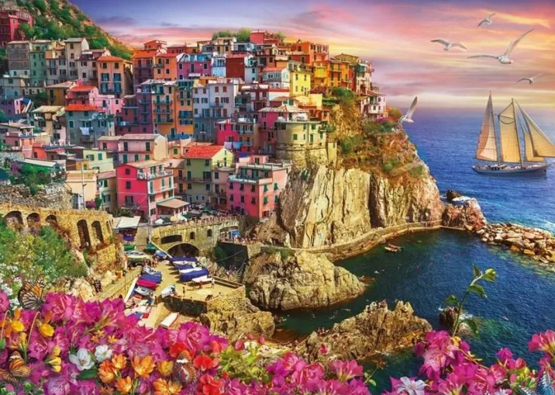 Dreaming of Cinque Terre Puzzel (1000 stukjes)