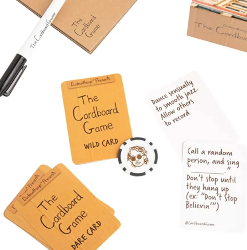 Dudewithsign Presents: The Cardboard Game