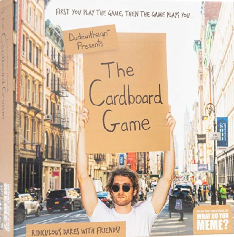 Dudewithsign Presents: The Cardboard Game