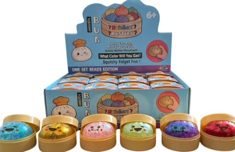 Dumpling Squishy Beads (5 cm)