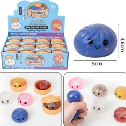 Dumpling Squishy Glitter Edition (5 cm)