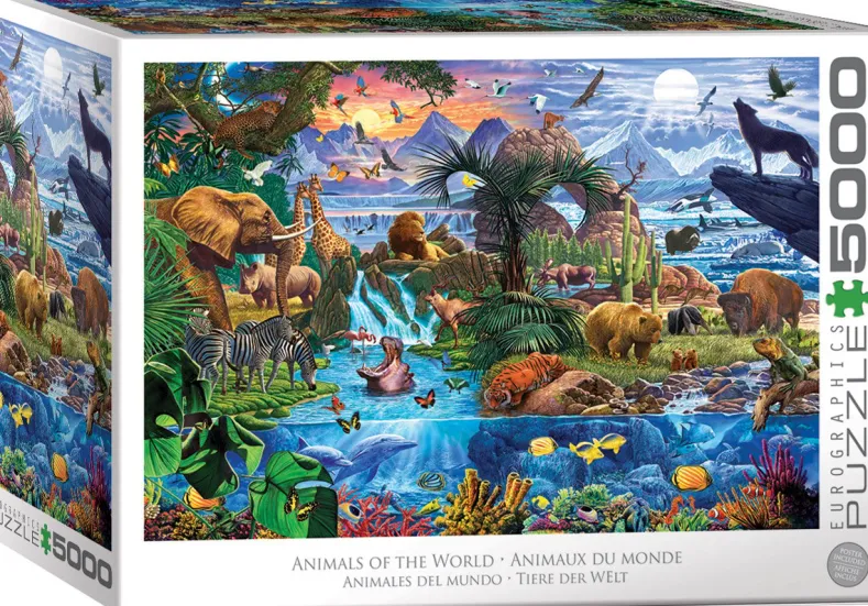 Earth Wildlife Puzzel (5000 stukjes)