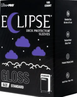 Eclipse Gloss Standard Deck Protector Sleeves - Royal Purple (105 stuks) - Boxed