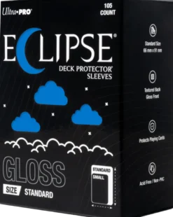 Eclipse Gloss Standard Deck Protector Sleeves - Pacific Blue (105 stuks) - Boxed