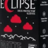 Eclipse Matte Small Sleeves - Apple Red (60 stuks) - Boxed