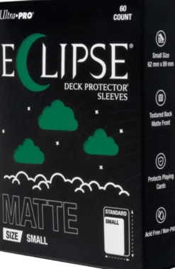 Eclipse Matte Small Sleeves - Forest Green (60 stuks) - Boxed