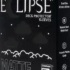 Eclipse Matte Small Sleeves - Jet Black (60 stuks) - Boxed