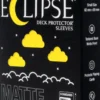 Eclipse Matte Small Sleeves - Lemon Yellow (60 stuks) - Boxed