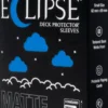 Eclipse Matte Small Sleeves - Pacific Blue (60 stuks) - Boxed