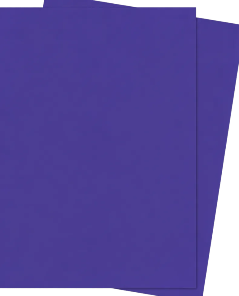 Eclipse Matte Small Sleeves - Royal Purple (60 stuks) - Boxed