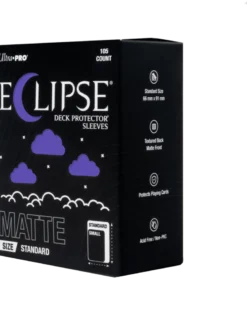 Eclipse Matte Standard Deck Protector Sleeves - Royal Purple (105 stuks) - Boxed
