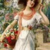 Emile Vernon - Der Blumengarten Puzzel (1000 stukjes)