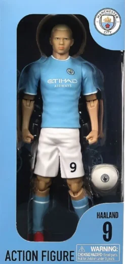 Erling Haaland Manchester City – Actiefiguur Voetballer (20 cm)